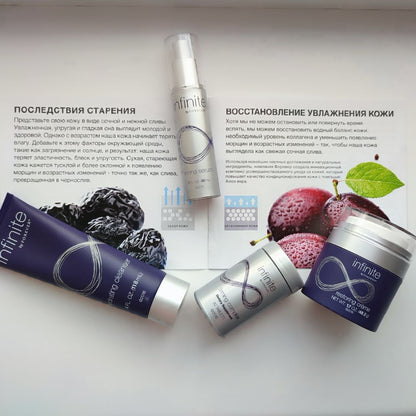 Forever Infinite Skincare Kit — антивозрастная система ухода за кожей лица после 30, 4 средства+подарок на выбор